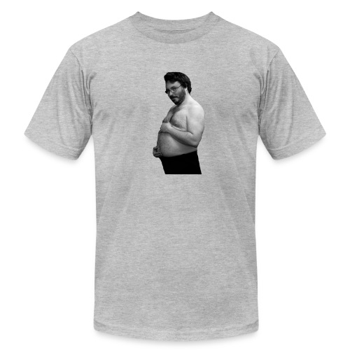 Fat dude acceptance - Unisex Jersey T-Shirt by Bella + Canvas