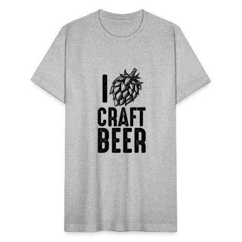 I Hop Craft Beer - Unisex Jersey T-Shirt by Bella + Canvas