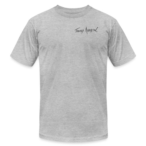 Thomas Andrew Signature_d - Unisex Jersey T-Shirt by Bella + Canvas