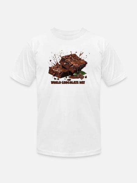 World Chocolate Day - Unisex Jersey T-Shirt by Bella + Canvas -