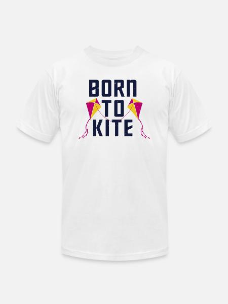 Born To Kite - Unisex Jersey T-Shirt by Bella + Canvas -
