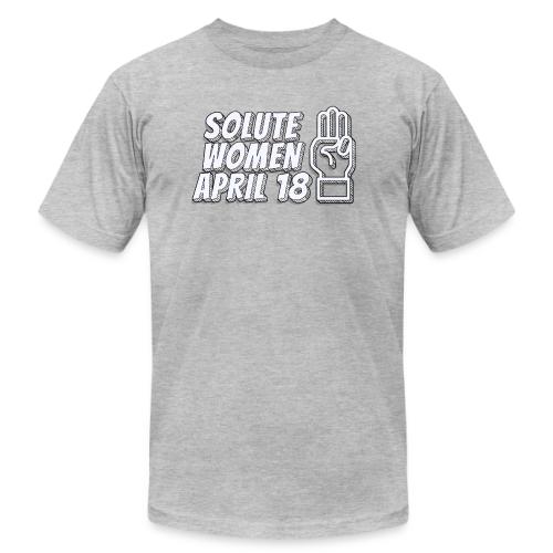 Solute Women April 18 - Unisex Jersey T-Shirt by Bella + Canvas
