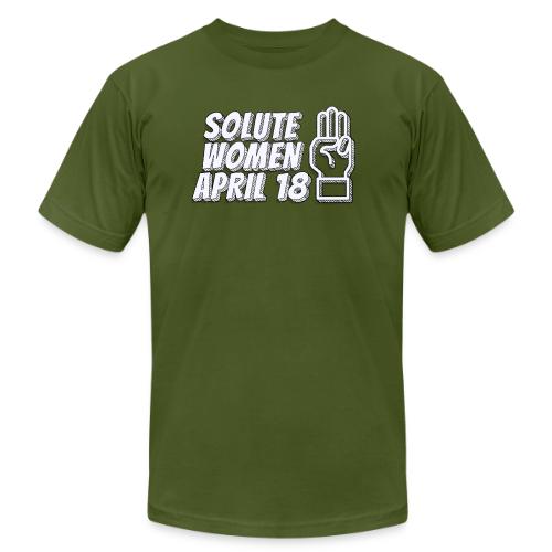 Solute Women April 18 - Unisex Jersey T-Shirt by Bella + Canvas