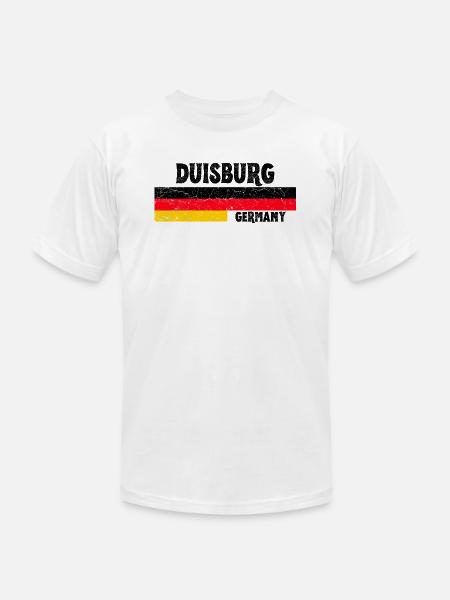 Duisburg Germany - Unisex Jersey T-Shirt by Bella + Canvas - 