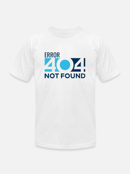 Oops! Error 404 - Unisex Jersey T-Shirt by Bella + Canvas -