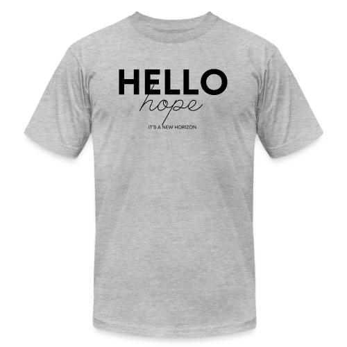 Hello Hope - It's A New Horizon - Unisex Jersey T-Shirt by Bella + Canvas