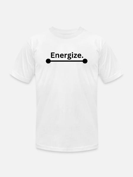 Energize. - Unisex Jersey T-Shirt by Bella + Canvas -