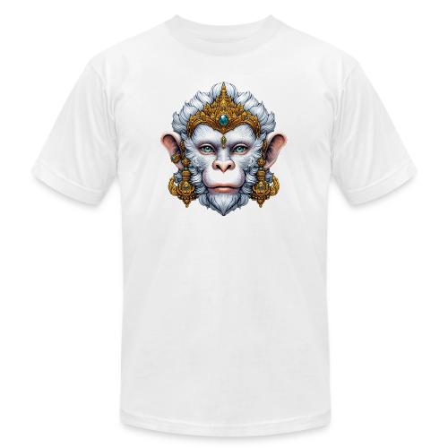 Thai Hanuman Monkey Deity Mask - Unisex Jersey T-Shirt by Bella + Canvas