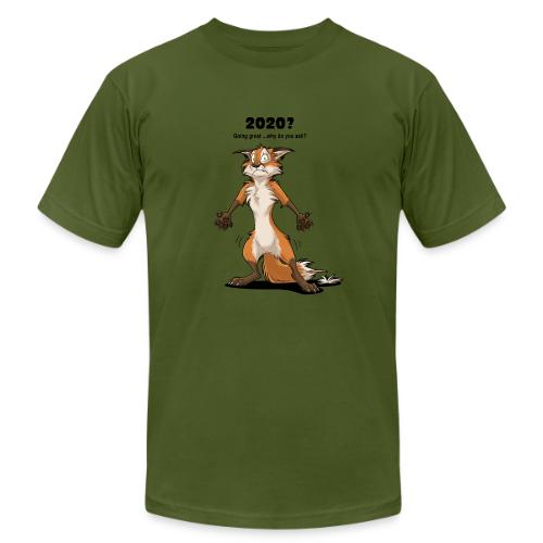 2020? Going great... (for bright backgrounds) - Unisex Jersey T-Shirt by Bella + Canvas