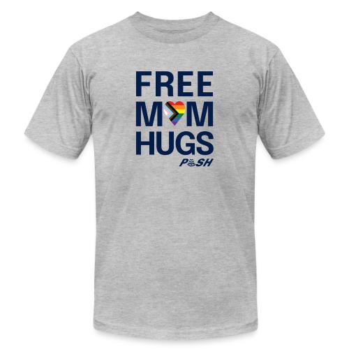 Free Mom Hugs 🏳️‍🌈🏳️‍⚧️ - Unisex Jersey T-Shirt by Bella + Canvas