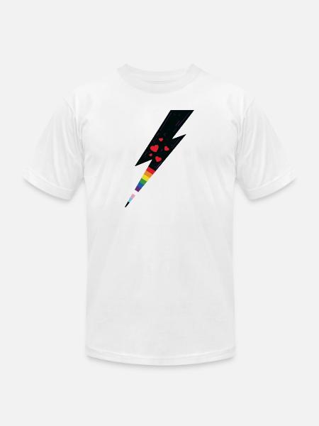 Pride Lightning - Unisex Jersey T-Shirt by Bella + Canvas -