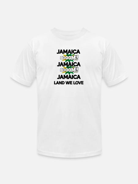 Jamaica Boom v2 - Unisex Jersey T-Shirt by Bella + Canvas -