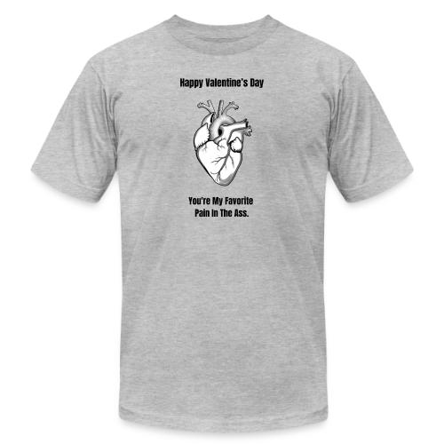 I'm Glad I Swiped Right T-Shirt | Funny Valentine - Unisex Jersey T-Shirt by Bella + Canvas