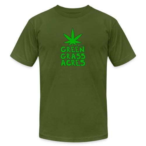 GreenGrassAcres Logo - Unisex Jersey T-Shirt by Bella + Canvas