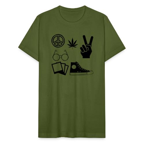 hippie - Unisex Jersey T-Shirt by Bella + Canvas