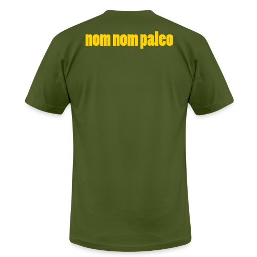 Nom Nom Paleo Vector - Unisex Jersey T-Shirt by Bella + Canvas