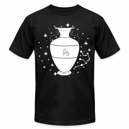 Zodiac sign Charismatic Aquarius January February - Unisex Jersey T-Shirt by Bella + Canvas