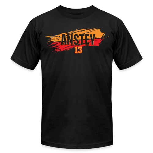 4 tigers tshirt design1 anstey v2 up - Unisex Jersey T-Shirt by Bella + Canvas