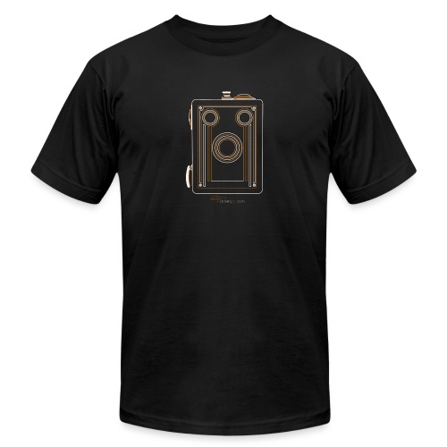 Camera Sketches - Brownie Target 16 - Unisex Jersey T-Shirt by Bella + Canvas