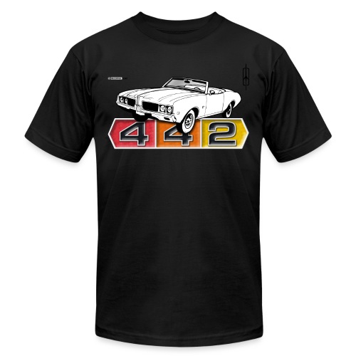 Oldsmobile 442 convertible - Unisex Jersey T-Shirt by Bella + Canvas