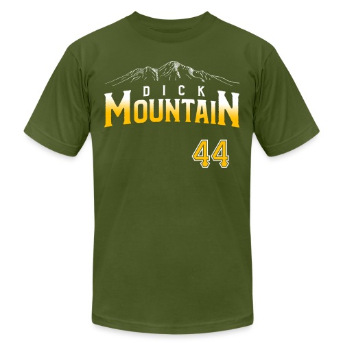 Dick Mountain 44 - Unisex Jersey T-Shirt by Bella + Canvas
