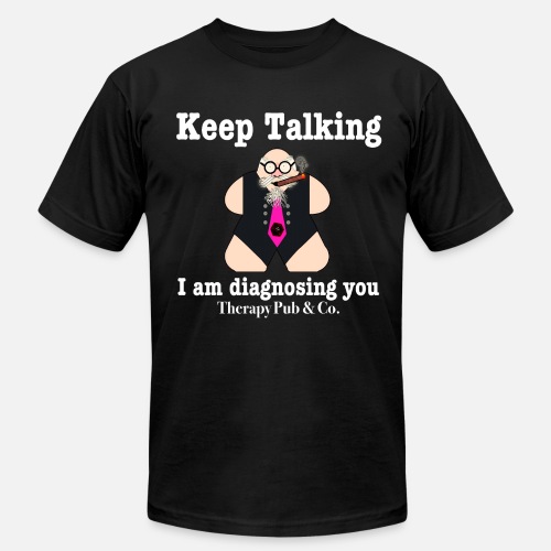 Keep Talking - Unisex Jersey T-Shirt by Bella + Canvas