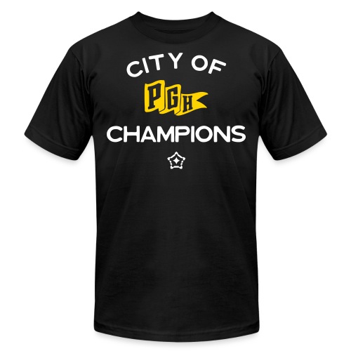 City of Champions - Unisex Jersey T-Shirt by Bella + Canvas