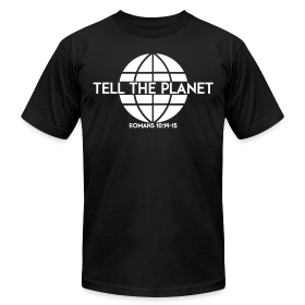 Tell The Planet - Unisex Jersey T-Shirt by Bella + Canvas