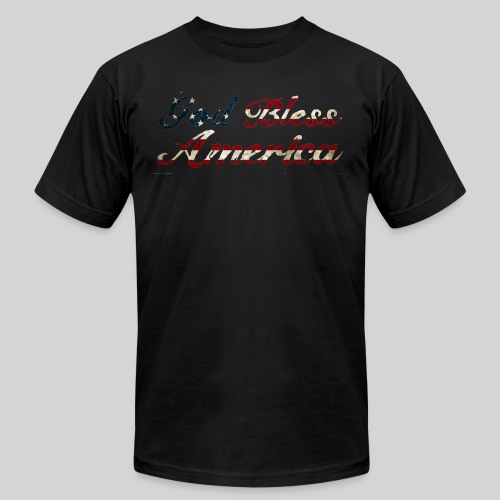 God Bless America - Unisex Jersey T-Shirt by Bella + Canvas