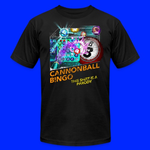 Vintage Cannonball Bingo Box Art Tee - Unisex Jersey T-Shirt by Bella + Canvas