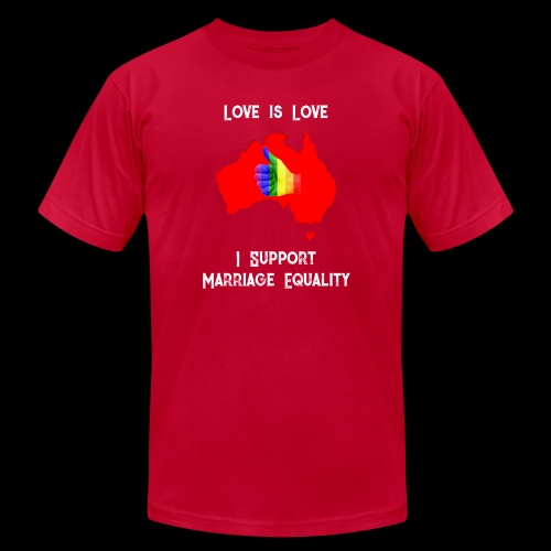 Love Is Love 3 - Unisex Jersey T-Shirt by Bella + Canvas