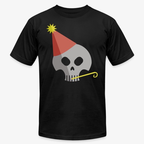 Party Skull - Unisex Jersey T-Shirt by Bella + Canvas