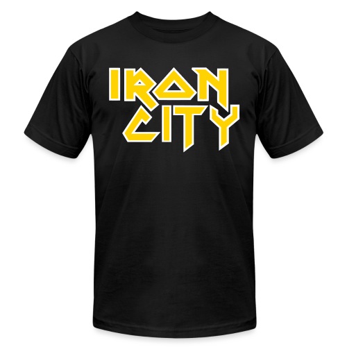 iron city2 - Unisex Jersey T-Shirt by Bella + Canvas