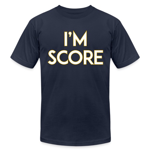 I'm Score - Unisex Jersey T-Shirt by Bella + Canvas