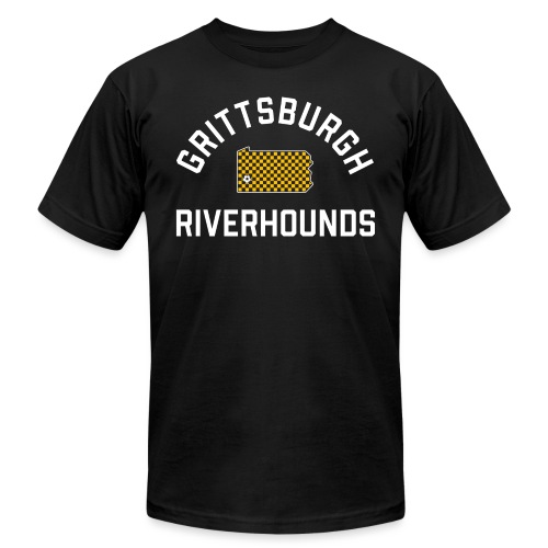Grittsburgh Riverhounds - Unisex Jersey T-Shirt by Bella + Canvas