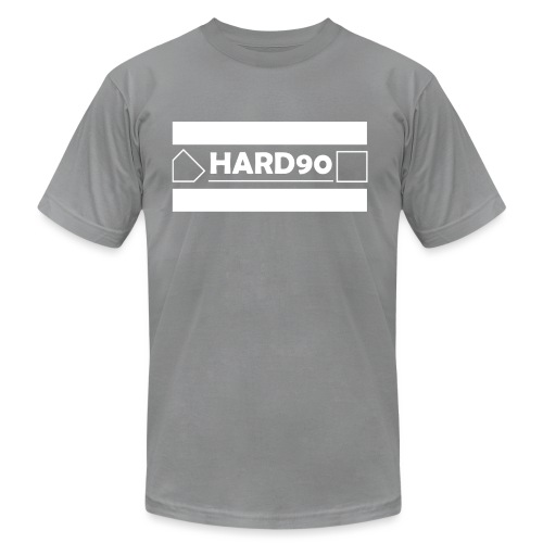Original Hard 90 Logo - Unisex Jersey T-Shirt by Bella + Canvas