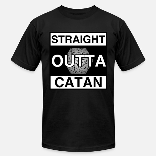 Straight Outta Catan - Unisex Jersey T-Shirt by Bella + Canvas
