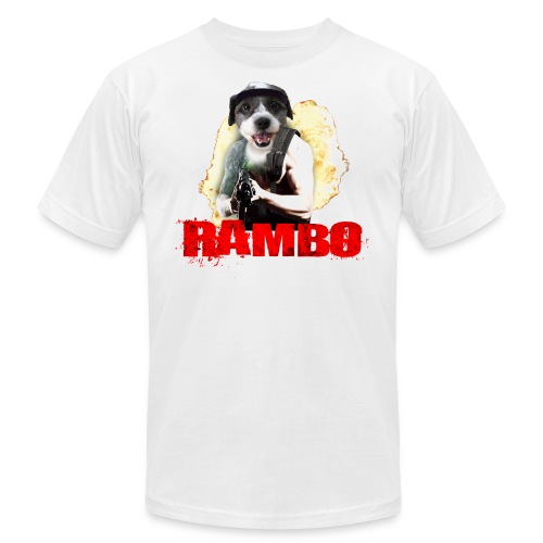 rambo - Unisex Jersey T-Shirt by Bella + Canvas