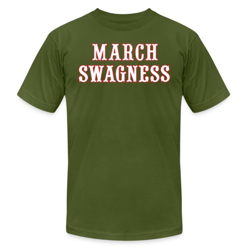 march swagness blwh - Unisex Jersey T-Shirt by Bella + Canvas