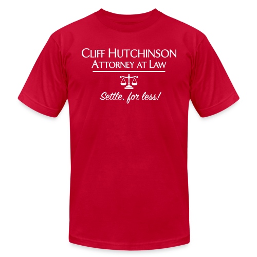 Cliff Hutchinson Attorney At Law - Unisex Jersey T-Shirt by Bella + Canvas