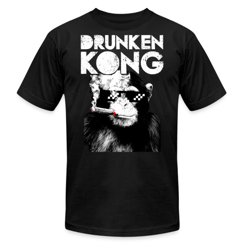 DrunkenKong - Unisex Jersey T-Shirt by Bella + Canvas