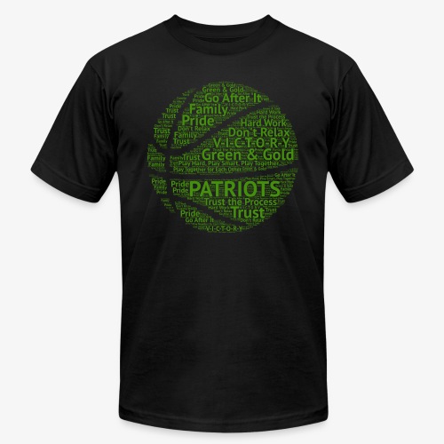 Pats Basketball Green - Unisex Jersey T-Shirt by Bella + Canvas