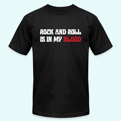 ROCK BLOOD - Unisex Jersey T-Shirt by Bella + Canvas