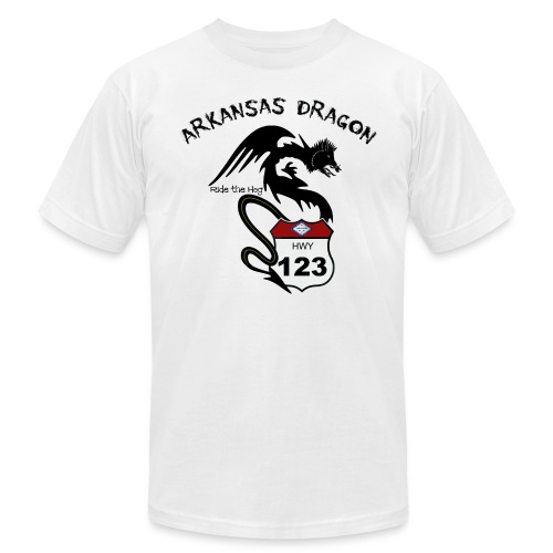 The Arkansas Dragon T-Shirt - Unisex Jersey T-Shirt by Bella + Canvas