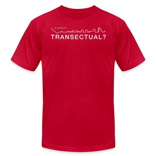 TransectLogo - Unisex Jersey T-Shirt by Bella + Canvas