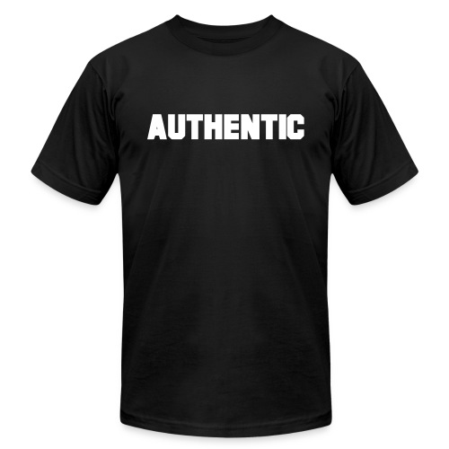 authentic - Unisex Jersey T-Shirt by Bella + Canvas