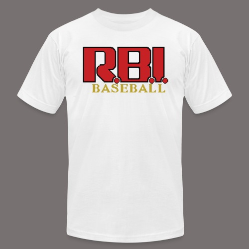 R B I Baseball - Unisex Jersey T-Shirt by Bella + Canvas