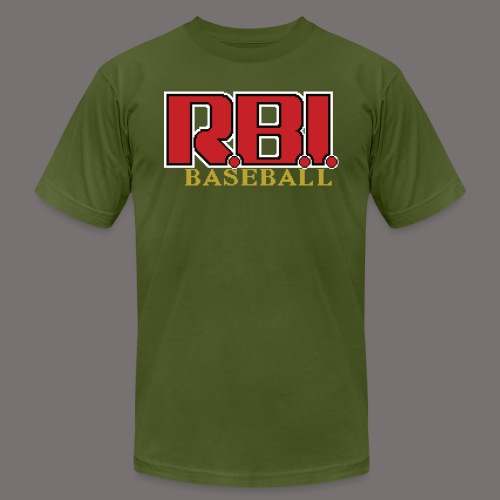 R B I Baseball - Unisex Jersey T-Shirt by Bella + Canvas