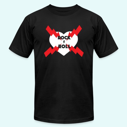 HEART ROCK - Unisex Jersey T-Shirt by Bella + Canvas