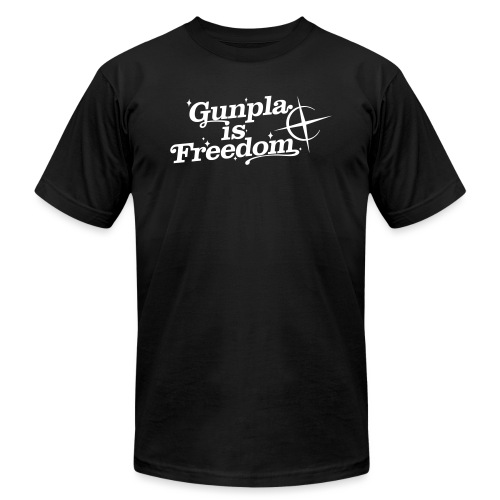 Freedom Men's T-shirt — Banshee Black - Unisex Jersey T-Shirt by Bella + Canvas